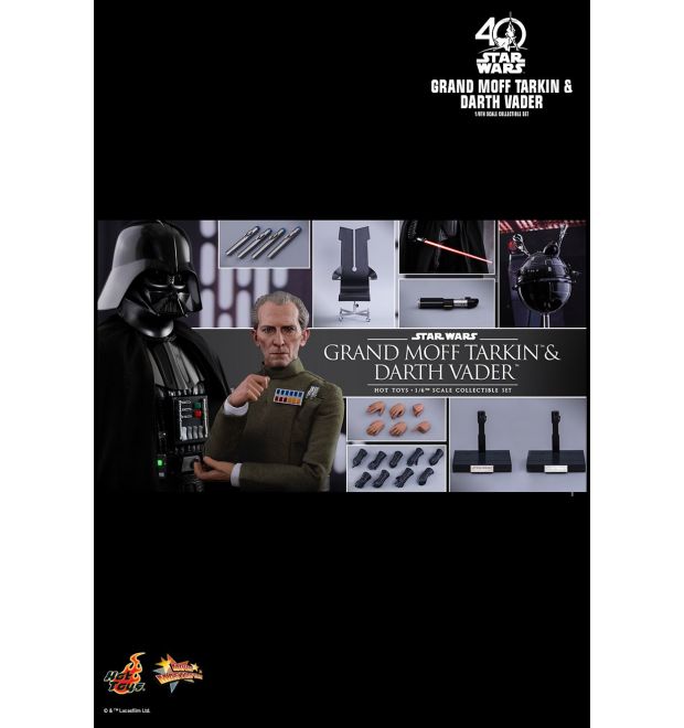 Hot Toys MMS434 Darth Vader Body with Suit Star Wars Episode IV ANH Tarkin 