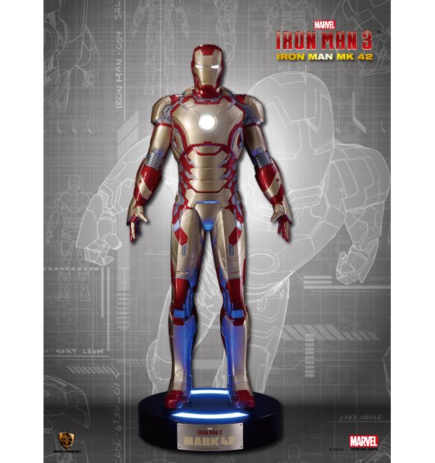 ToyzMag » figma Iron Man Mark 42 & 43