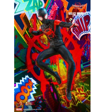 spider man into the spider verse miles morales figure